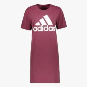 adidas Womens Bl Sj Short Sleeve Dress Victory Crimson