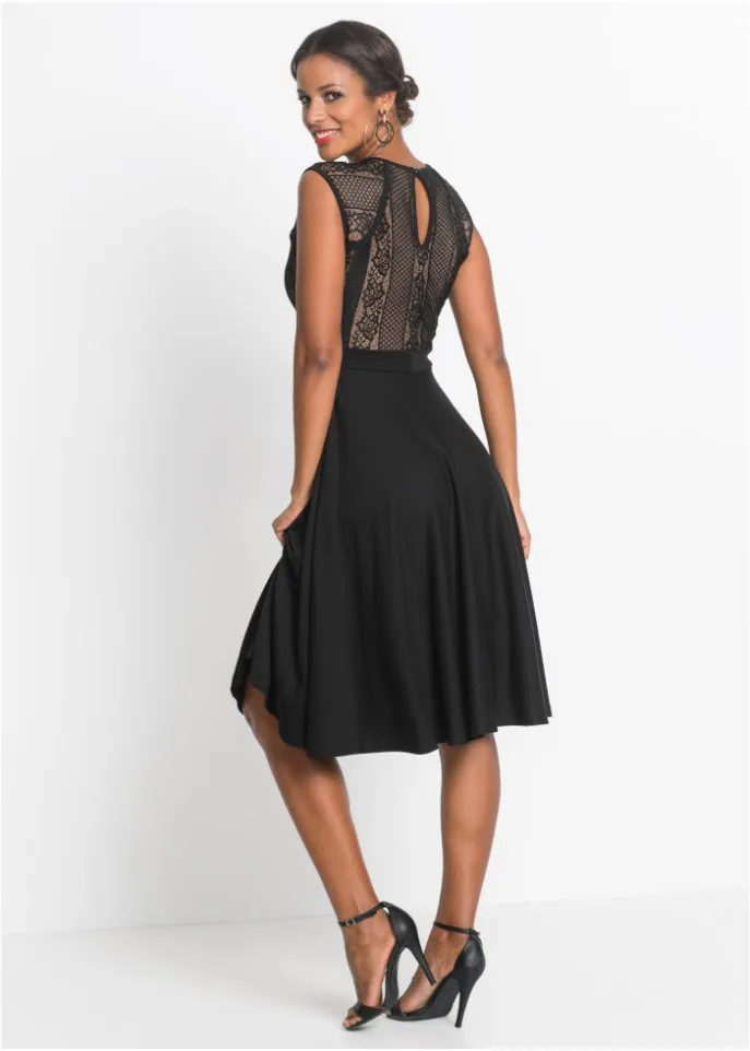 Bodyflirt Boutique lace dress, black