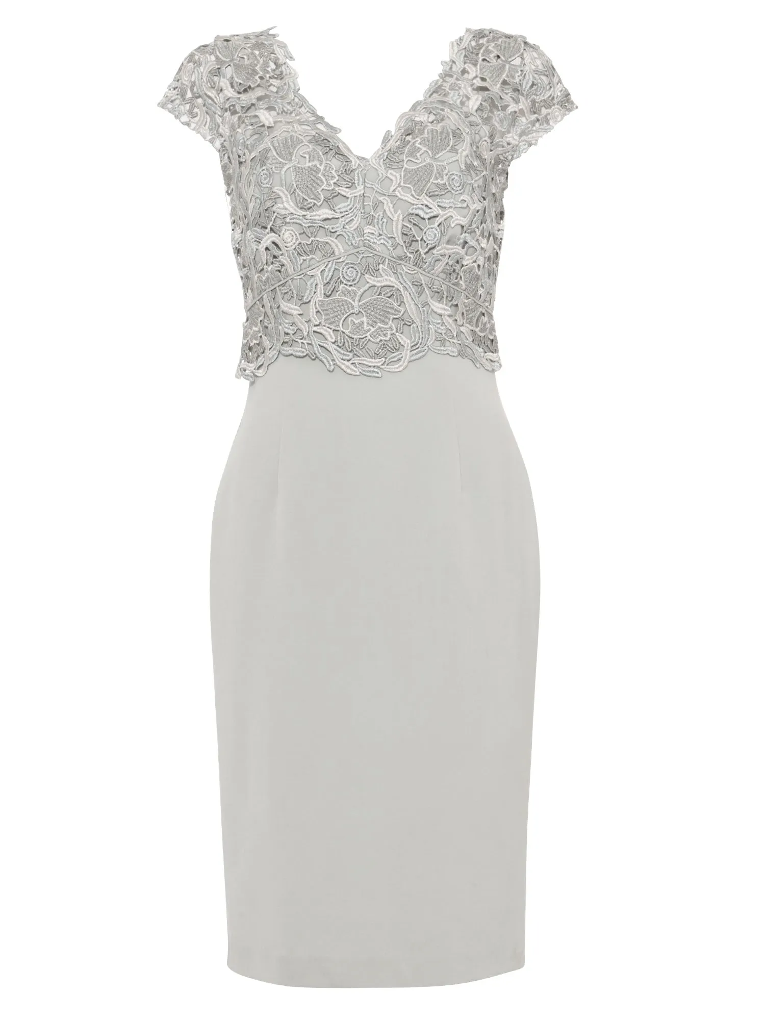 Ellise Lace Bodice Dress