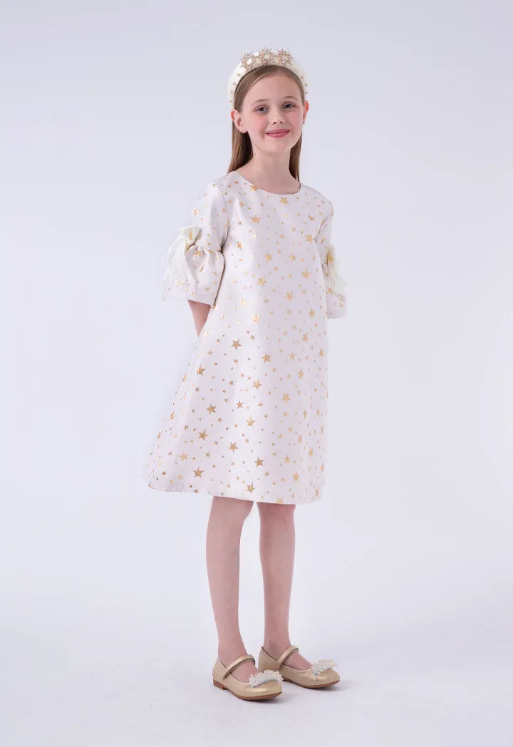 Gold Star Cute Dress