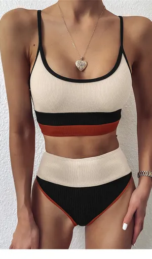 High Waist Bikini Set