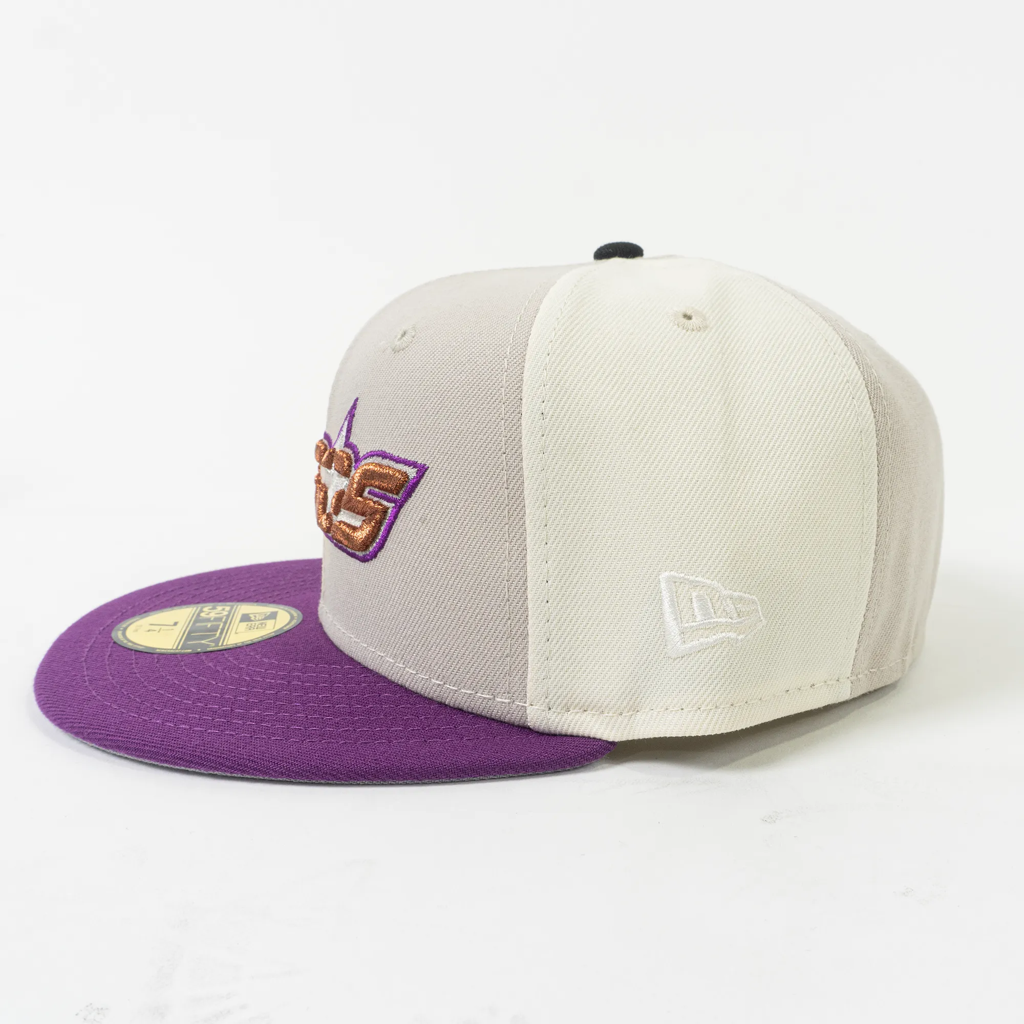 Houston Astros New Era Hat 5950 Slumped Swanger Bronze Violet Iris Light Gray Kool Aid Pack