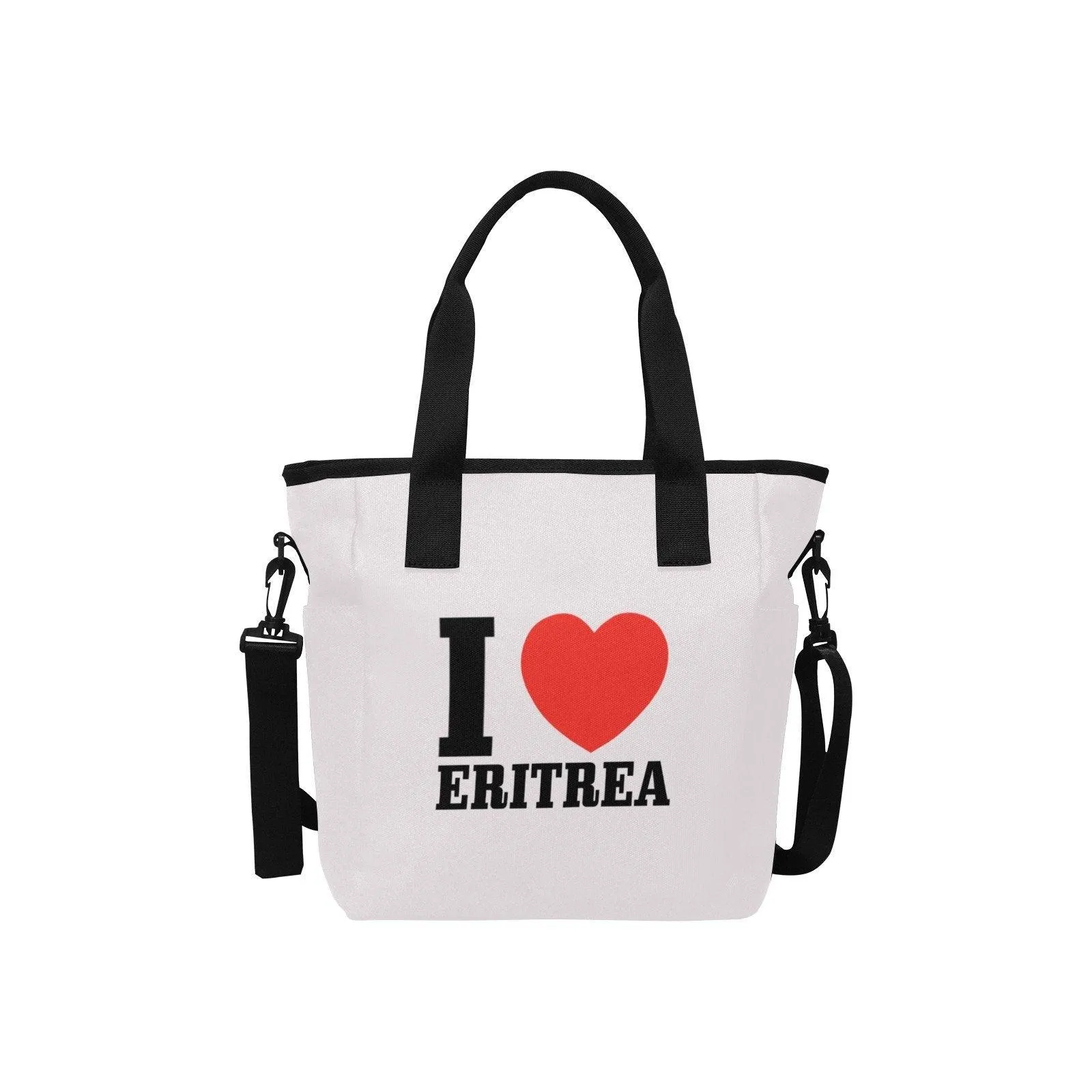 I Love Eritrea Tote Bag with Shoulder Strap