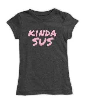 'Kinda Sus' Fitted Tee