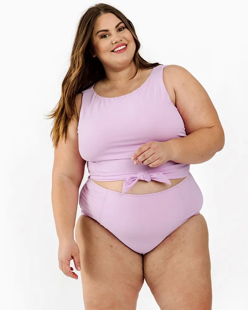 Lilac High-Waist Bottom