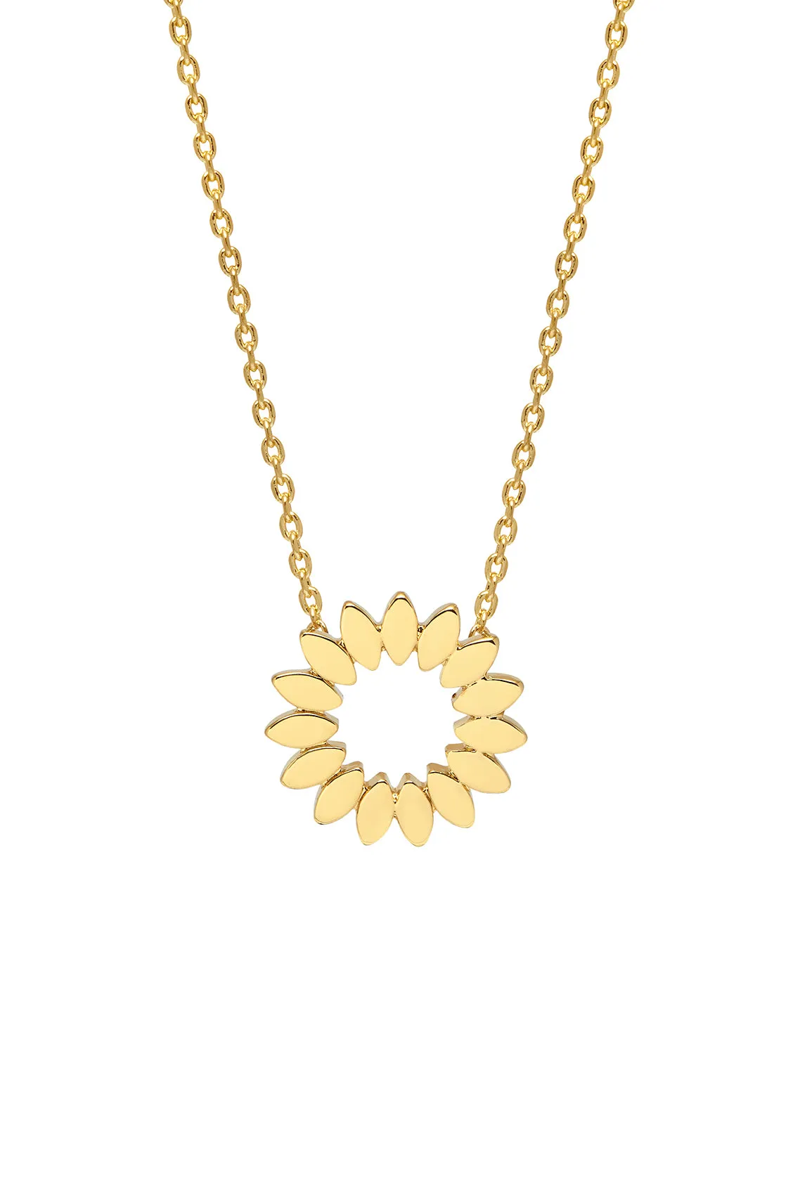 Modern Flower Necklace