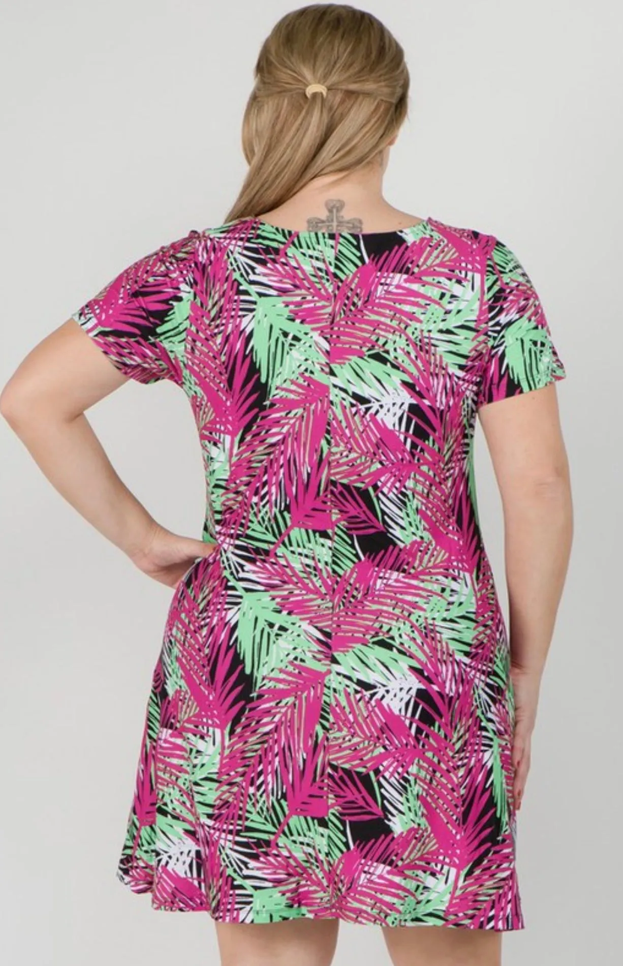 Palm Leafs Dress