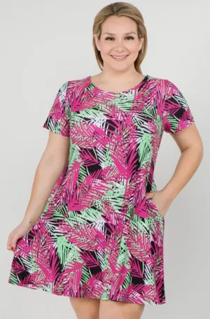 Palm Leafs Dress