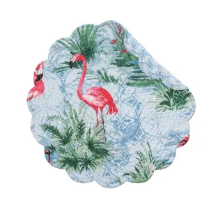 Paradise Coastal Round Placemat