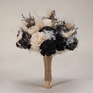 Retro Modern Bridesmaid Bouquet