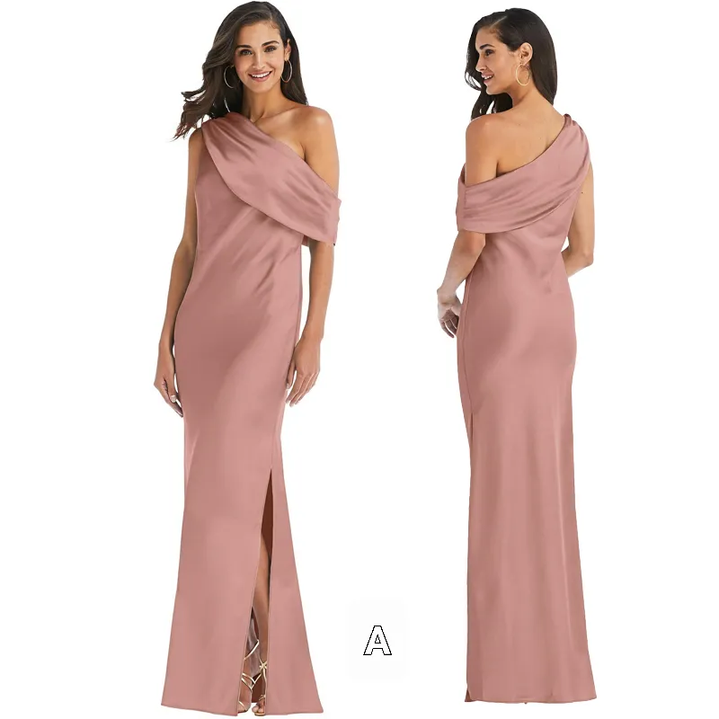 The Luna Bridesmaid Satin Series