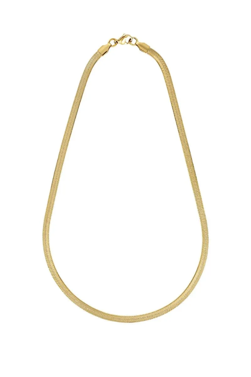 VALENTINA SNAKE CHAIN-GOLD